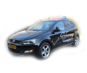 VW Polo lesauto Bij Rijschool Frank Schuurman krijg je les in een solide lesauto